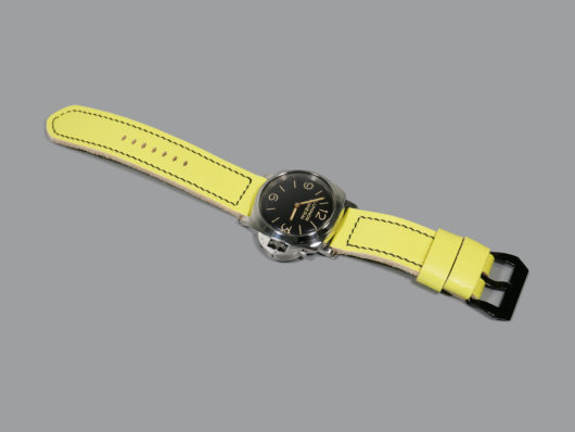 47mm Panerai with Yellow Strap IMAGE