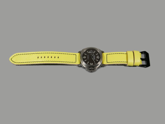 Panerai with Yellow Strap IMAGE