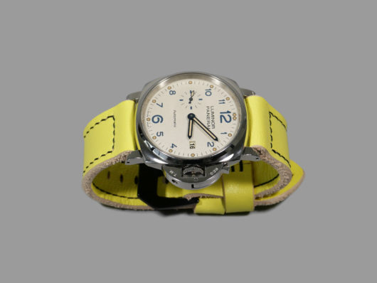 Luminor DUE with custom Yellow Strap IMAGE