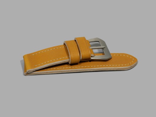 Handcrafted Tan Luminor Due Strap for Panerai 42mm IMAGE