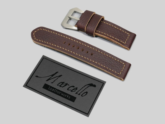 Best Thick Panerai Brown Strap 44mm IMAGE