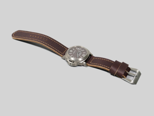 Best Thick Panerai Brown Strap 44mm IMAGE