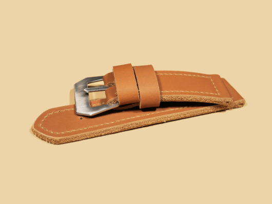 Purchase Thick Soft Brown Panerai Strap 26mm IMAGE