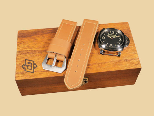 Box for Thick Soft Brown Panerai Strap 26mm IMAGE