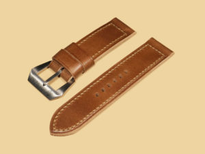 Brown 44mm Panerai Strap IMAGE