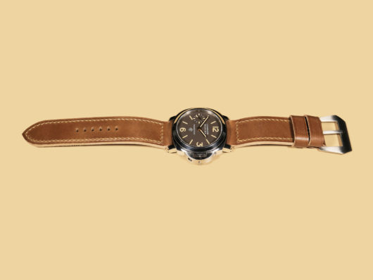 Brown Handmade 44mm Panerai Strap IMAGE