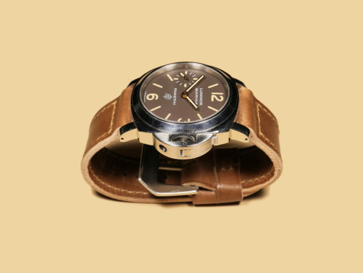 Brown 44mm Panerai Strap IMAGE