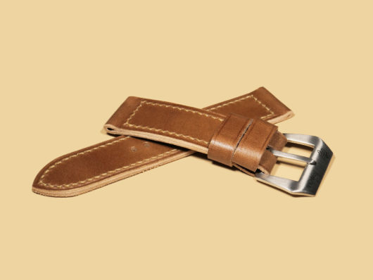 Brown 44mm Panerai Strap IMAGE