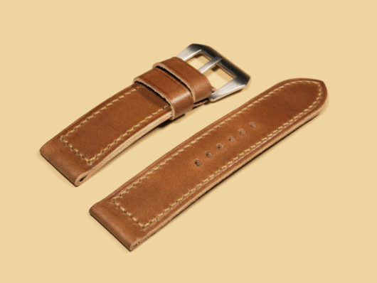 Brown 44mm Panerai Strap IMAGE