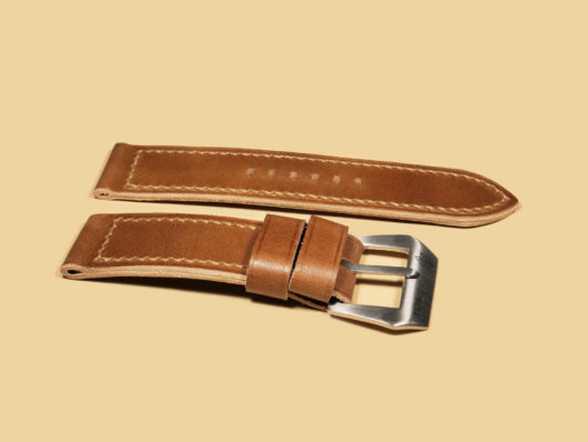 Brown 44mm Panerai Strap IMAGE