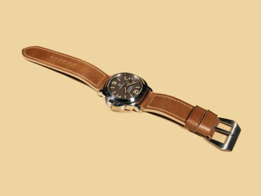 Brown 44mm Panerai Strap IMAGE