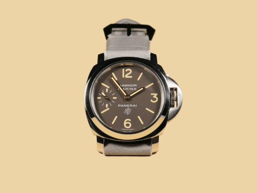 PAM00632 with Dolphin Grey Panerai Strap from Panerai Strap online Shop MarcelloStraps.com IMAGE