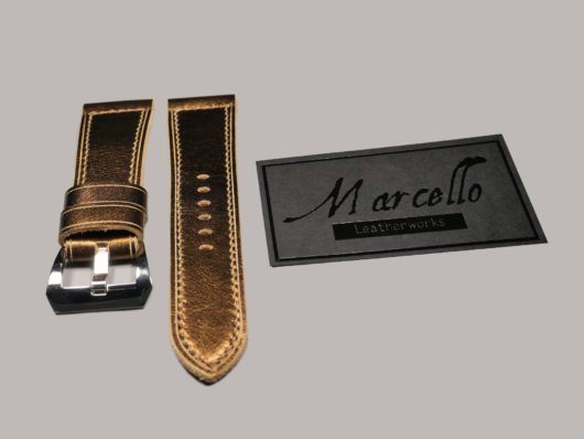 Handcrafted Metallic Panerai Radiomir Strap IMAGE