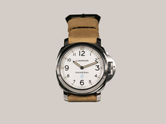 Soft Aftermarket Camel Tan Panerai Strap 44mm on PAM00775 IMAGE