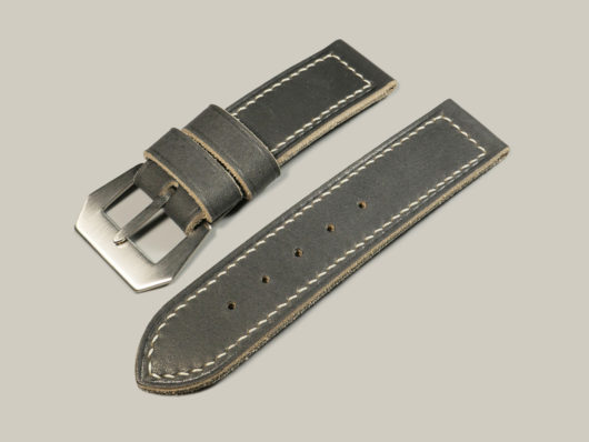 Matte Blue Panerai Strap Aftermarket Handmade IMAGE