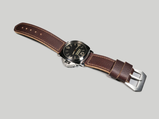Handcrafted Panerai strap made of premium leather IMAGE