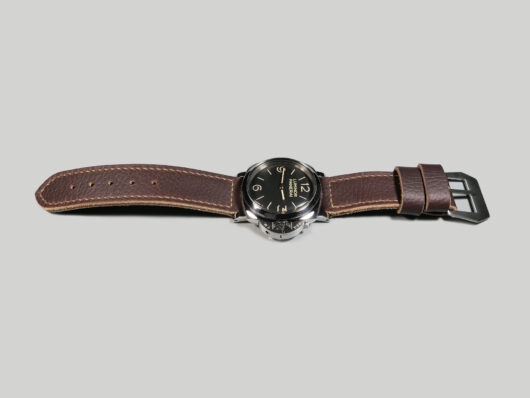Handcrafted Panerai strap with quick release spring bars IMAGE