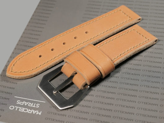 44mm Tan Panerai Strap Handmade IMAGE