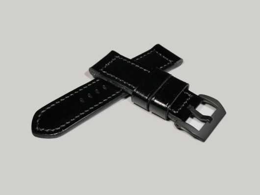 Handmade Black strap for Panerai IMAGE