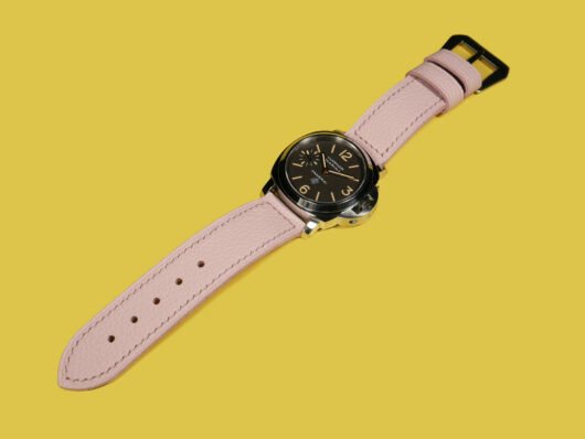 Pink Panerai strap featuring a comfortable fit IMAGE