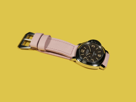 Pink Panerai strap for a touch of elegance IMAGE