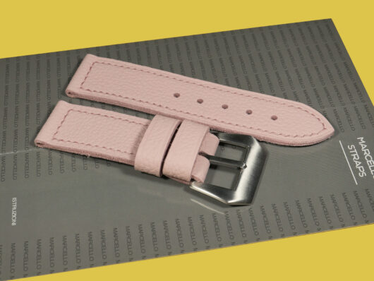 Premium quality pink Panerai strap for watches IMAGE