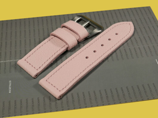 Elegant pink Panerai strap for luxury timepieces IMAGE