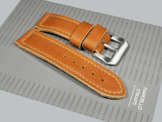 Handcrafted soft Panerai strap IMAGE