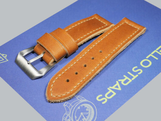 Custom-made soft Panerai watch strap IMAGE