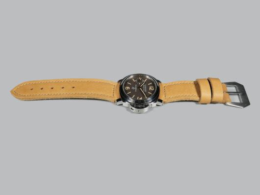 Classic tan strap by Panerai IMAGE