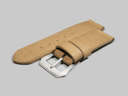 High-Quality Soft Tan Panerai Watch Strap from Marcellostraps.com