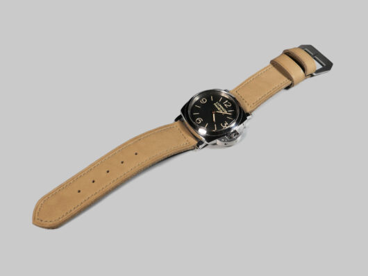 Vintage Style Soft Tan Panerai Strap from Marcellostraps.com