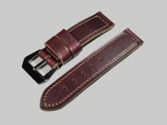Luxurious burgundy Panerai strap with a timeless design and exquisite craftsmanship IMAGE