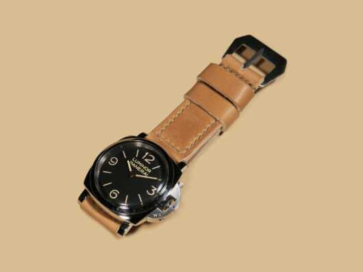 Quality Tan Leather Aftermarket Panerai Strap Image