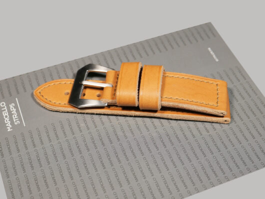 Premium quality tan Panerai strap, handcrafted - IMAGE