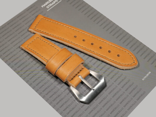 Tan Panerai watch accessory, handcrafted design - IMAGE
