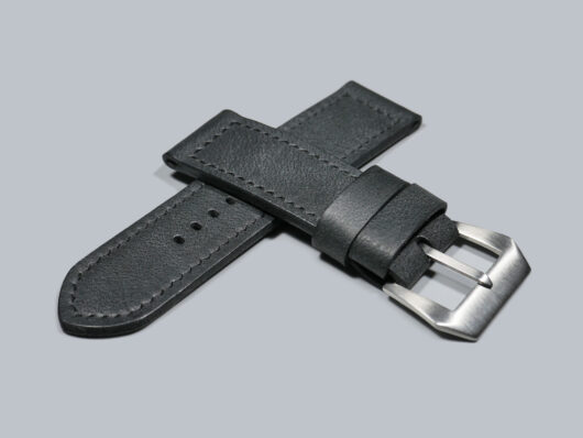 Immerse yourself in luxury with the grey Panerai strap by Marcello Straps IMAGE
