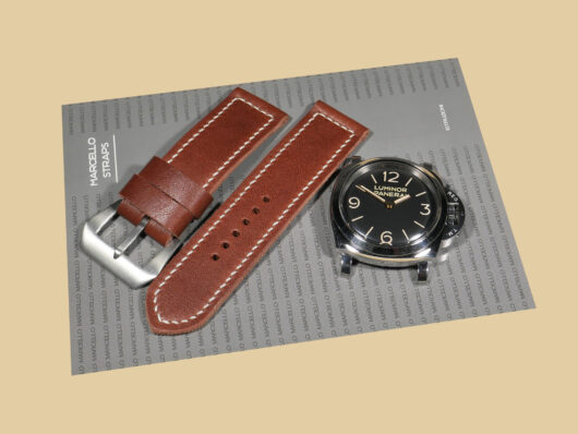 Panerai Soft Brown Strap Enhanced with Buckle Detail IMAGE