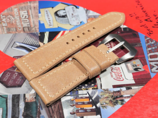 Panerai Radiomir Handmade Leather Strap Marcello Straps IMAGE