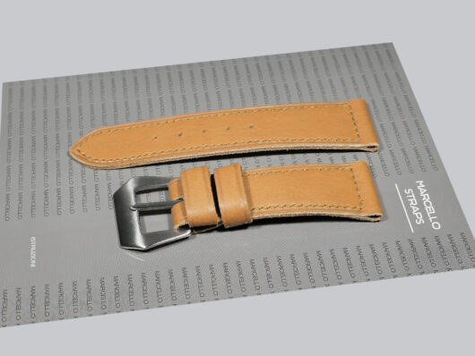 Soft Panerai Radiomir Strap from Marcello Straps Side Angle Shot IMAGE