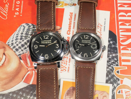 Thick Brown Panerai Strap from Marcello Straps Luxury Look IMAGEZC