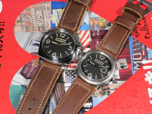 Thick Brown Panerai Strap from Marcello Straps Stylish Appearance IMAGE