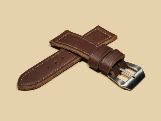Aftermarket Brown Panerai Strap PAM00992 from Marcello Straps Product Shot IMAGE