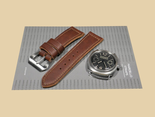 Aftermarket Brown Panerai Strap PAM00992 from Marcello Straps High-Quality IMAGE