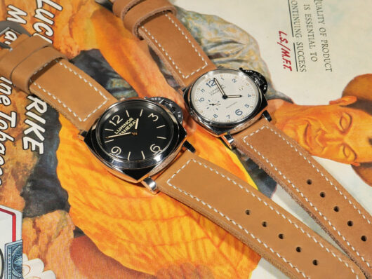 Timeless Appeal: Classic Tan Panerai Strap from MarcelloStraps.com - Bespoke Panerai Straps