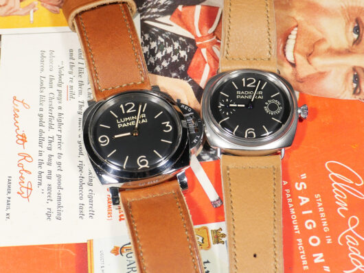Soft Thick Panerai Strap from Marcello Straps Stylish Appearance IMAGE