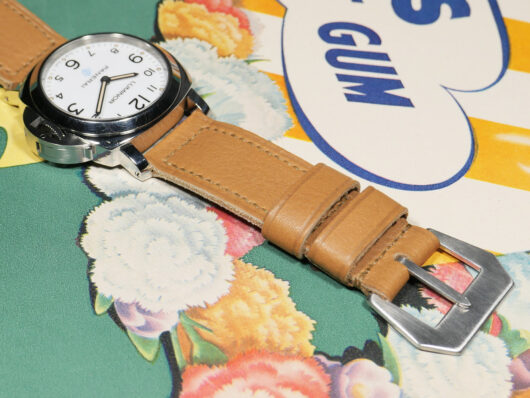 Soft Tan Panerai Strap from Marcello Straps Fashionable Appeal IMAGE