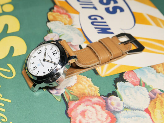 Marcello Straps Soft Tan Panerai Strap Sophisticated Charm IMAGE