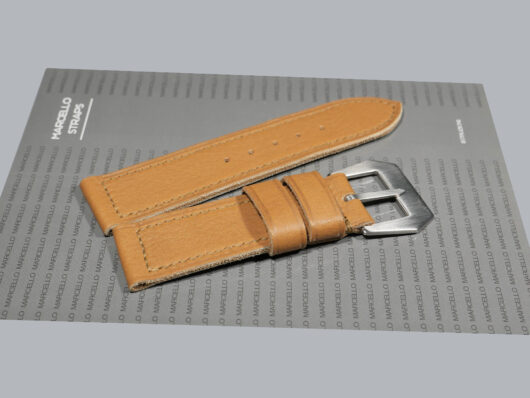 Soft Tan Panerai Strap from Marcello Straps Product Shot IMAGE