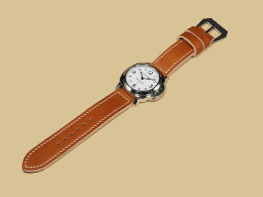 Unique Soft Tan Panerai Strap Design IMAGE